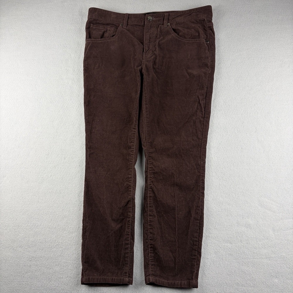 Under 510 Corduroy Pants Brown Slim Straight Men's 32x25 (Actual 32x25)